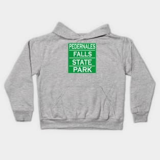 PEDERNALES FALLS STATE PARK Kids Hoodie